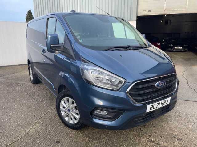 Ford Transit Custom Custom 300 L1H1 2.0 EcoBlue 130PS Limited Auto Van - SWB Diesel Chrome Blue