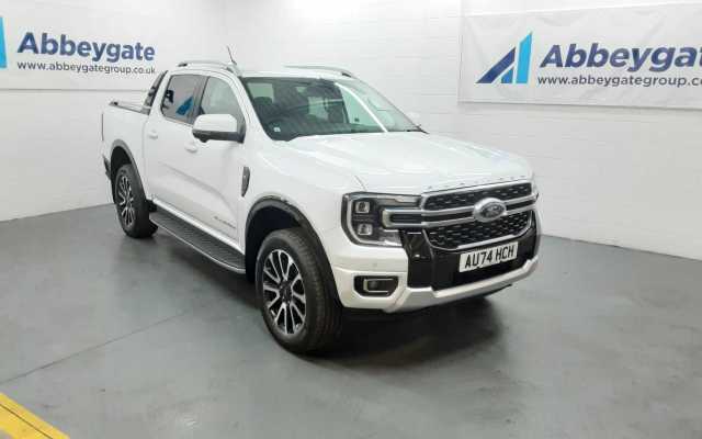 Ford Ranger Platinum 3.0L EcoBlue V6 240ps 10 Speed Automatic Double Cab 4WD FT Double Cab Diesel Frozen White (Solid Paint) (PN3GZ)