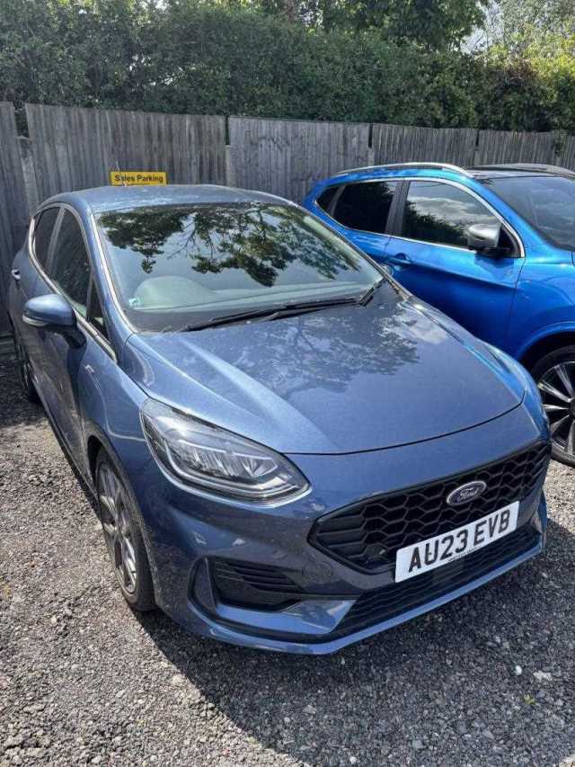 Ford Fiesta 1.0 125PS ST-Line 5 Door 6 Speed Manual 5 Door Petrol Chrome Blue