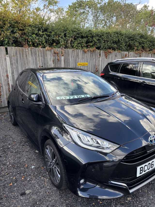 Toyota Yaris 1.5 EXCEL HEV CVT 5 Door Hybrid Black