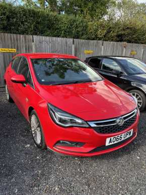 VAUXHALL ASTRA 2016 (66) at Abbeygate Attleborough