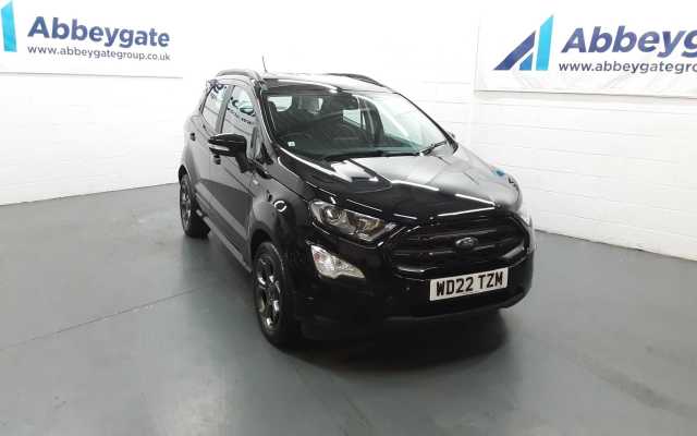 Ford Ecosport 1.0 140PS ST-Line 5 Door 6 Speed Manual 5 Door Petrol Agate Black