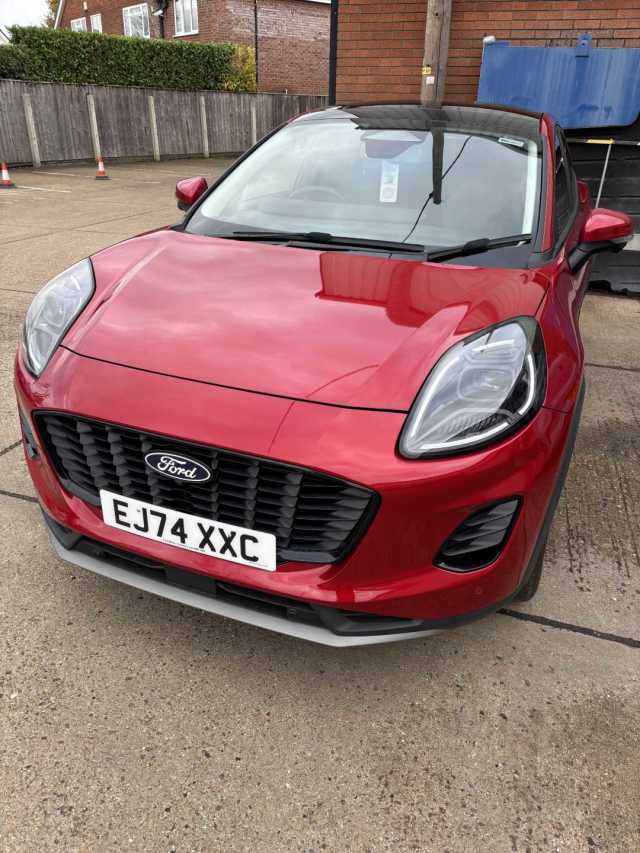 Ford Puma 1.0 125PS Titanium 5 Door 6 Speed Manual 5 Door Hybrid Fantastic Red