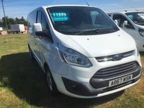 FORD TRANSIT CUSTOM 2017 (67) at Abbeygate Attleborough