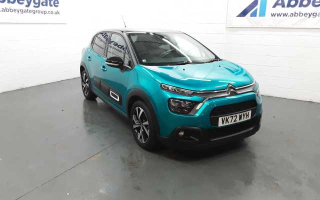 Citroen C3 1.2 Puretech Shine Plus 5 Door Manual 5 Door Petrol Spring Blue