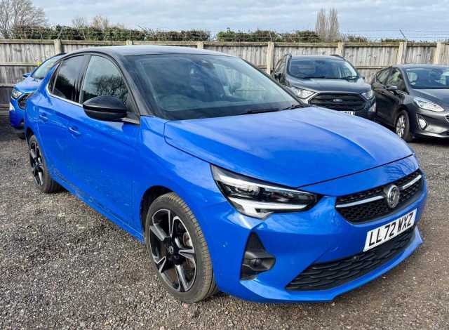 Vauxhall Corsa 1.2 130PS Utimate 5 Door Auto 5 Door Petrol Voltaic Blue