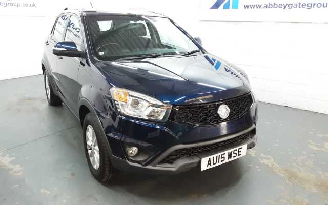 SsangYong Korando 2.0 DIESEL SE 5 Door 6 Speed Manual 5 Door Diesel Blue