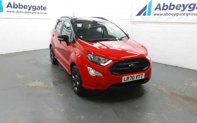Ford Ecosport 1.0 125PS ST Line 5 Door 6 Speed Manual 5 Door Petrol Red