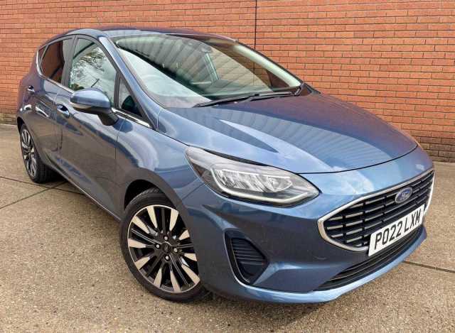 Ford Fiesta 1.0 125PS Titanium Vignale 5 Door Auto 5 Door Petrol Chrome Blue