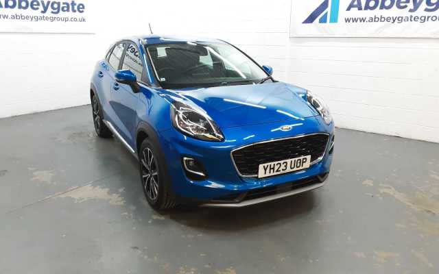Ford Puma 1.0 125PS Titanium 5 Door 6 Speed Manual 5 Door Hybrid Blue