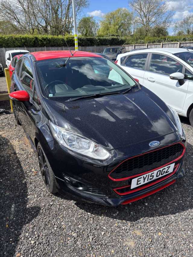 Ford Fiesta 1.0 EcoBoost 140PS Zetec S Black Edition 3 Door 5-Speed Manual 3 Door Petrol AGATE BLACK