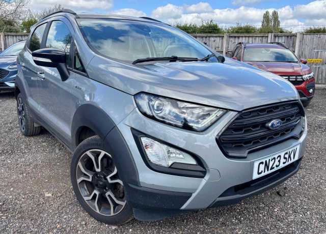 Ford Ecosport 1.0 125PS Active 5 door 6 Speed Manual 5 Door Petrol Solar Silver