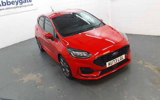 Ford Fiesta 1.0 EcoBoost 125PS MHEV ST-Line 5 Door 6-Speed Manual 5 Door Hybrid Race Red