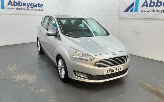 Ford C-MAX 1.5 DIESEL 120PS Titanium 5 Door 6 Speed Manual 5 Door Diesel Moondust Silver