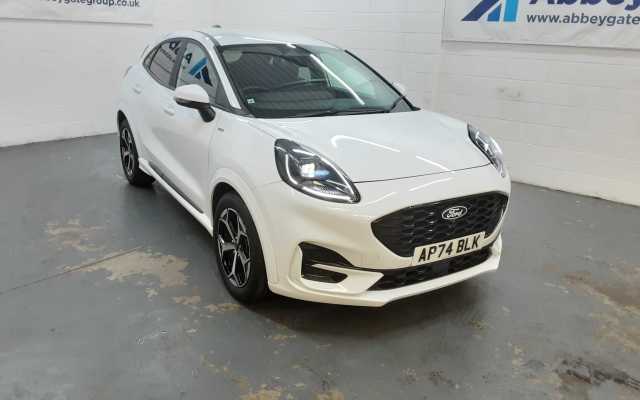 Ford Puma 1.0 125PS ST Line 5 Door 6 Speed Manual 5 Door Hybrid Frozen White