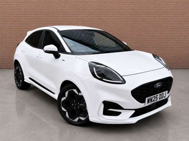 Ford Puma 1.0 155PS ST Line X 5 Door Automatic 5 Door Hybrid Frozen White