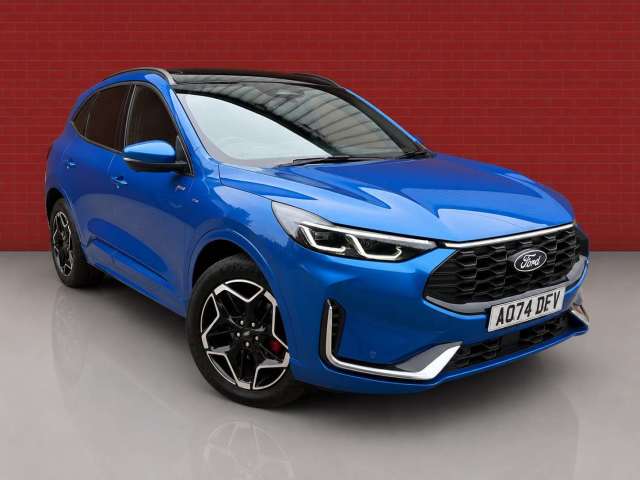 Ford Kuga 2.5 243PS PHEV ST Line X 5 Door Auto 5 Door Hybrid Desert Island Blue