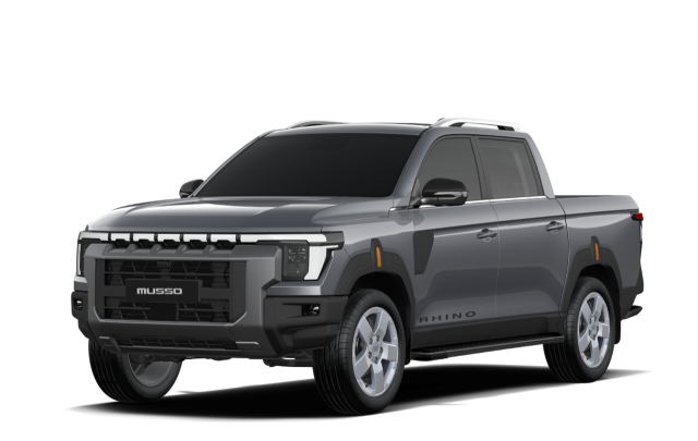 KGM Musso 2.2 Rhino SWB Double Cab Diesel Marble Grey