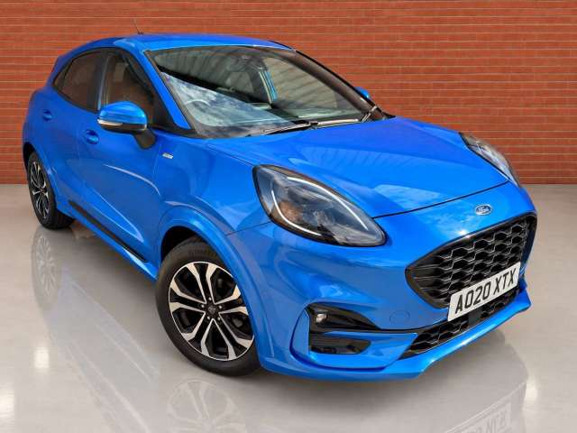 Ford Puma 1.0 125PS ST-Line 5 Door 6 Speed Manual 5 Door Petrol Desert Island Blue