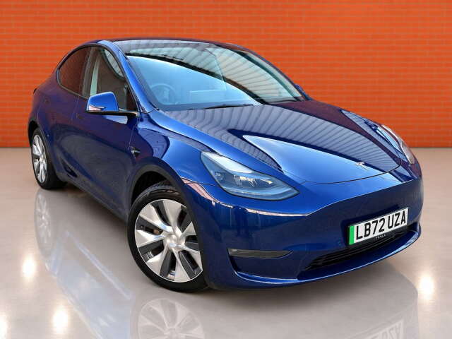 Tesla Model Y 75D Long Range Dual Motor AWD 5 Door Electric Deep Blue Metallic