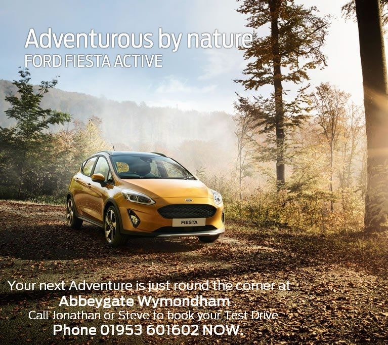All-New FORD FIESTA ACTIVE in our Showroom Now