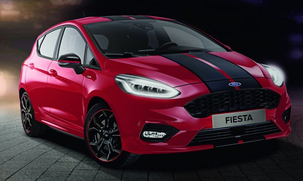 New Ford Fiesta ST-Line Red & Black Editions
