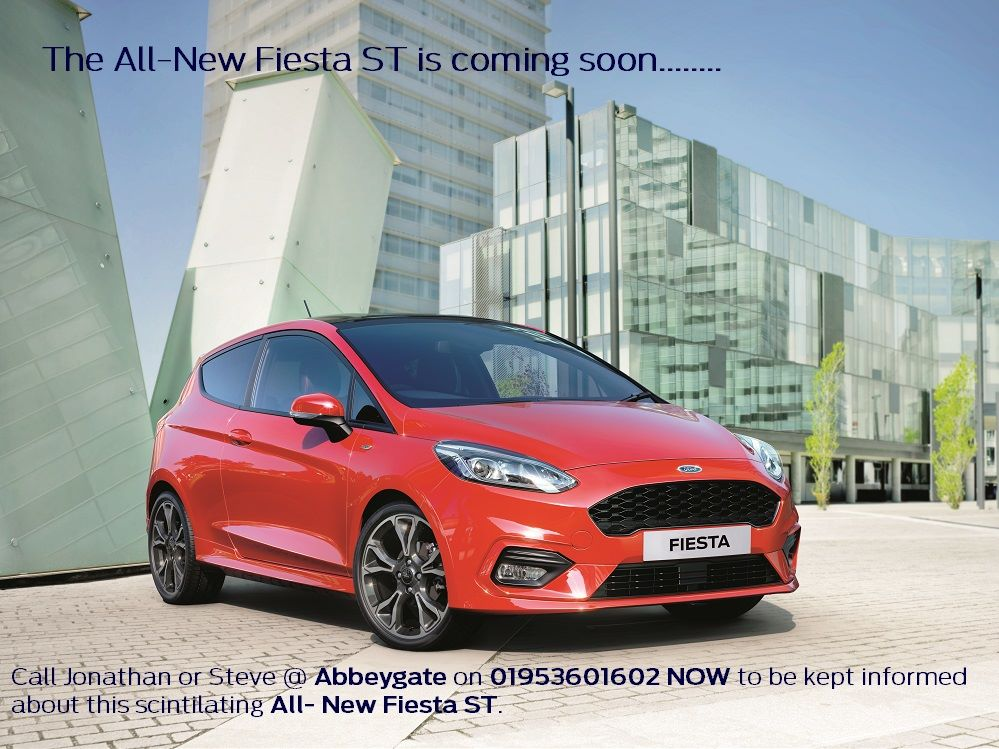 ALL-NEW FORD FIESTA ST coming soon