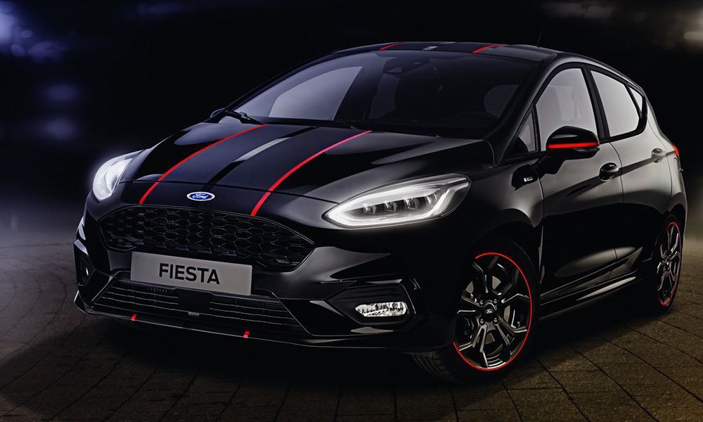 New Ford Fiesta ST-Line Red & Black Editions