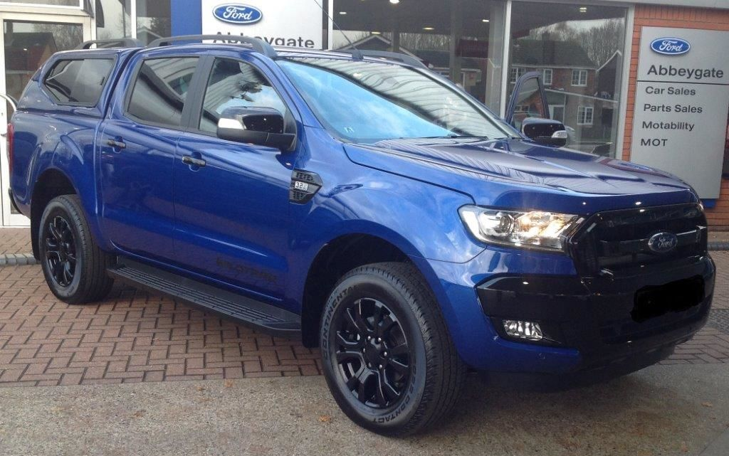 Nathan Defew takes delivery of his new Ford Ranger Wildtrak X 3.2