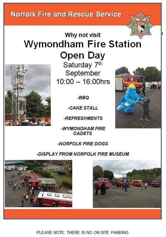 Wymondham Fire Service Open Day 7.9.19