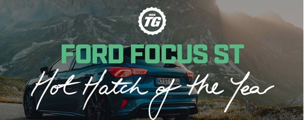 Ford Focus ST awarded Top Gear Hot Hatch of the Year
