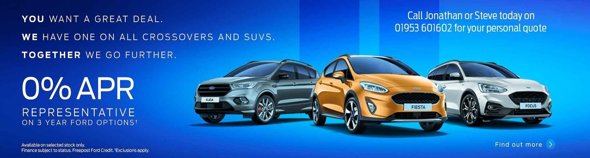 New And Used Ford Vehicles At Abbeygate In Attleborough & Wymondham Norfolk