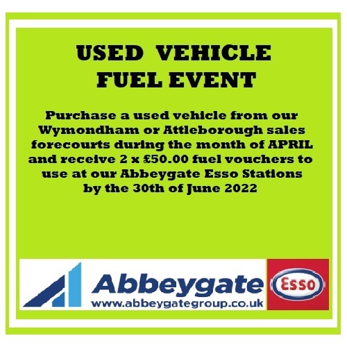 Used Vehicle Fuel Event