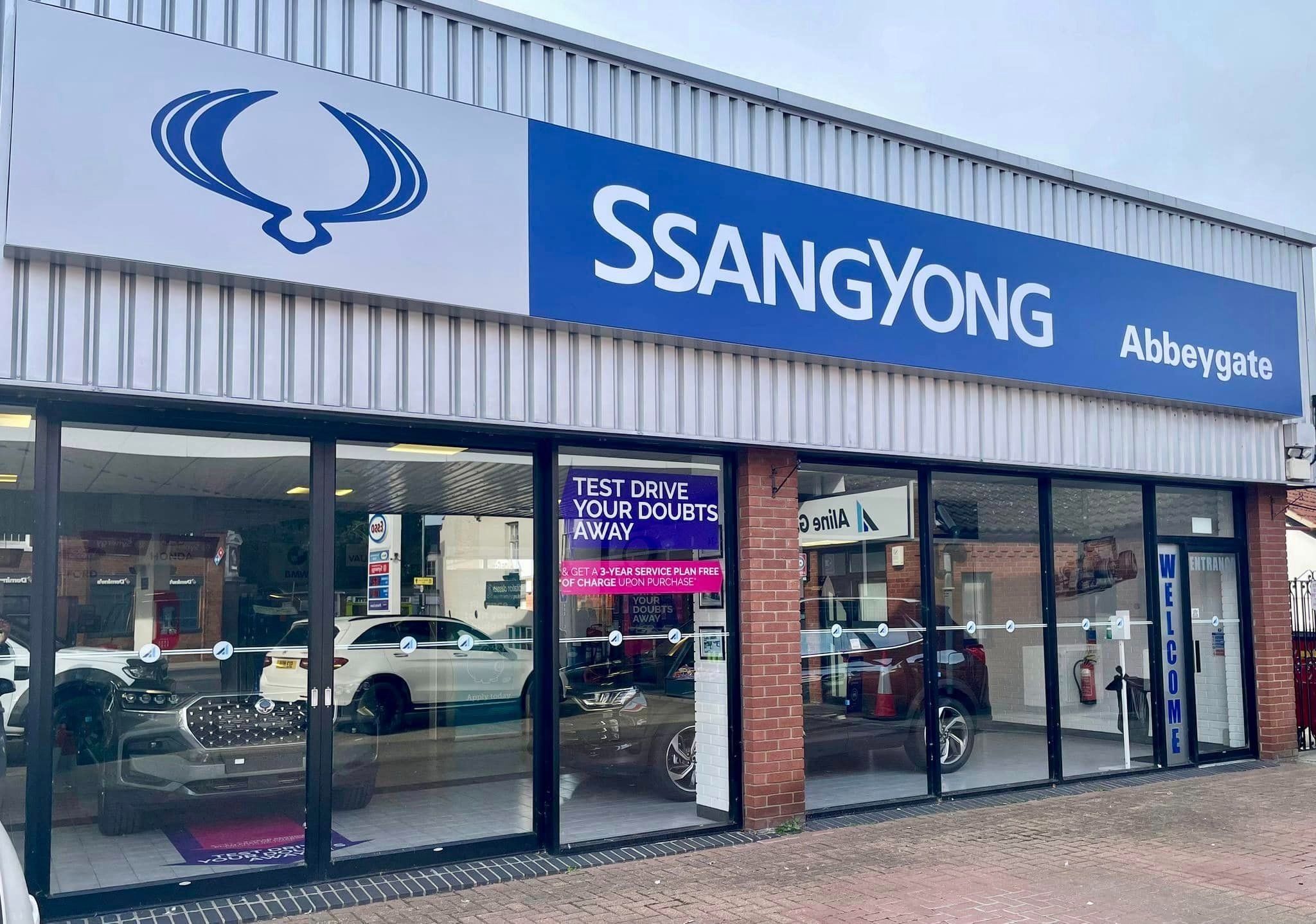 SsangYong Signage