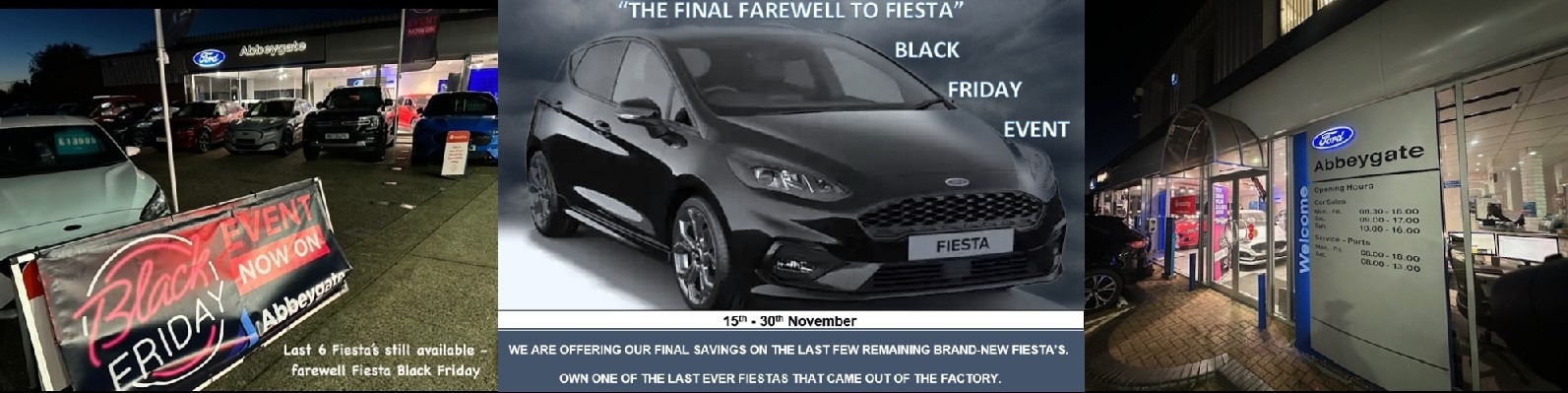 Black Friday Farewell Fiesta